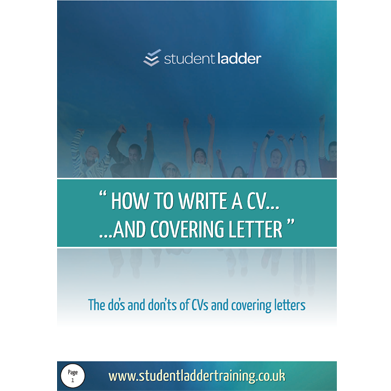the student ladder booklet Cv and Covering letter final